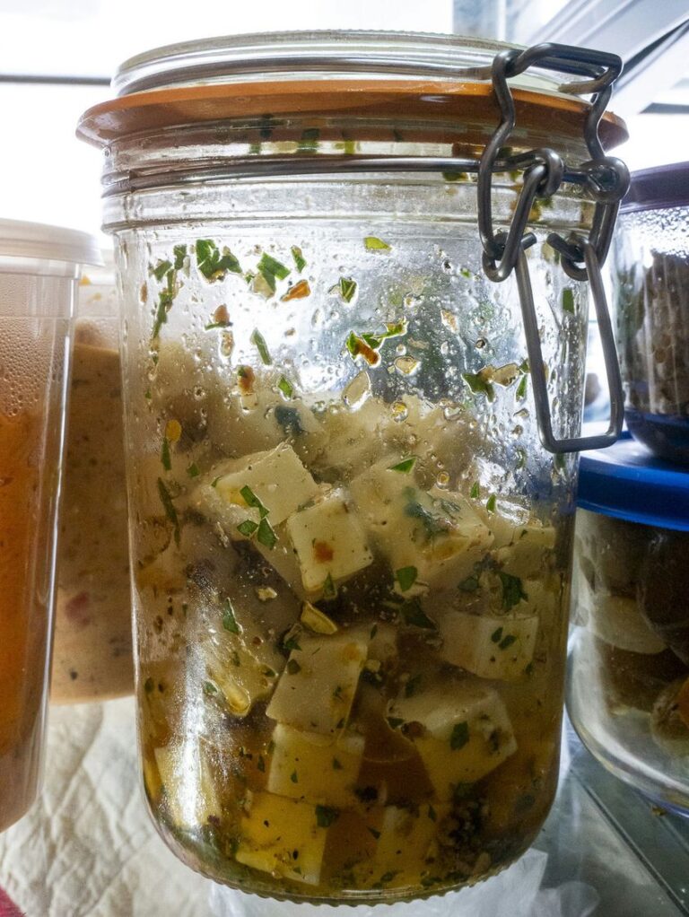 MARINATED CHEESE APPETIZER