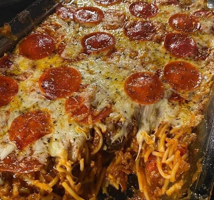 Pepperoni Spaghetti