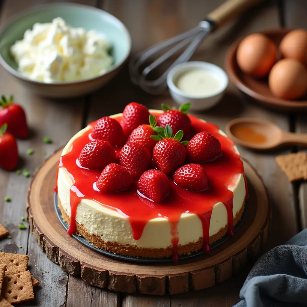 Strawberry Cheesecake Recipe